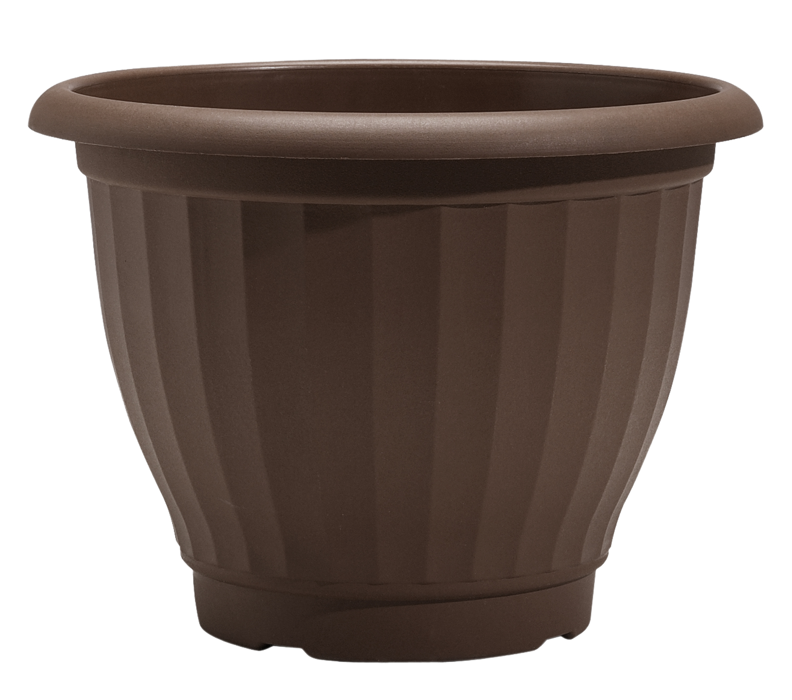 13 Inch Castella Planter Milk Chocolate - 42 per case - Decorative Planters